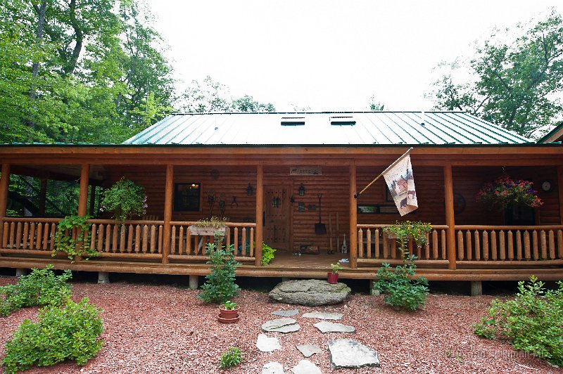 20100805_123835 Nikon D3.jpg - Log home at Sebago Cove Estates